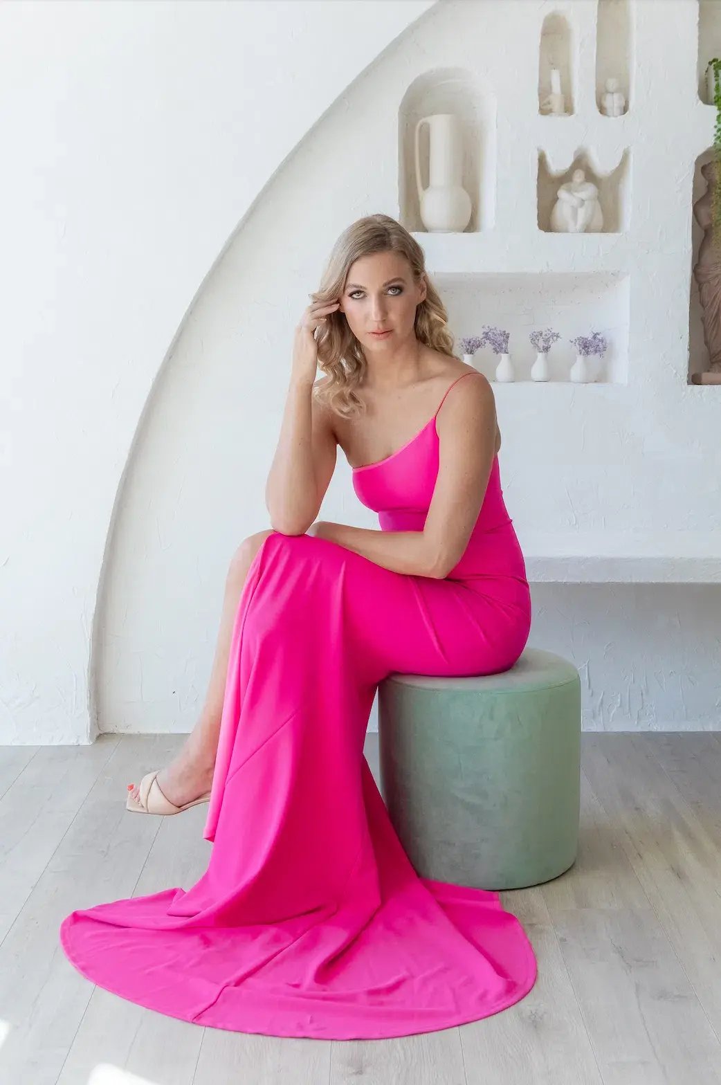 Love Nookie Jasmine Gown Pink Size M photo 5