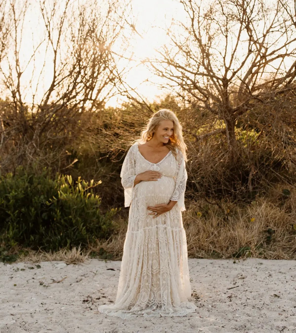 We Are Reclamation Be Love Gown White Size 18 photo 6