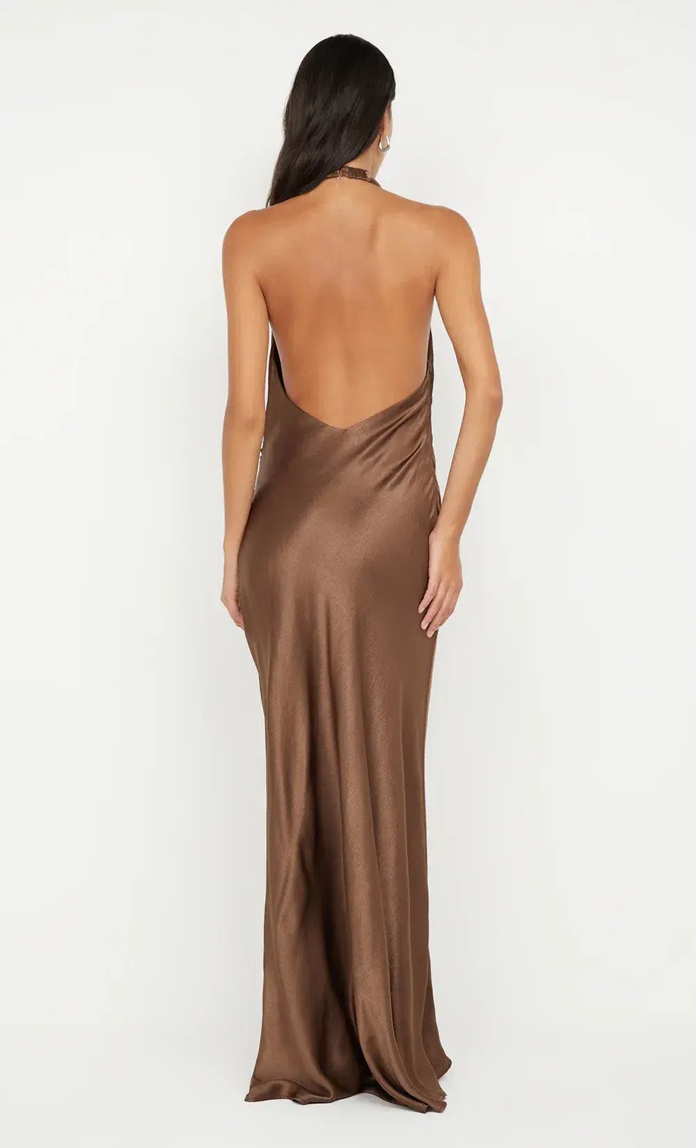 Bec & Bridge Elisia Wrap Maxi Dress Milk Chocolate Size 8 photo 4