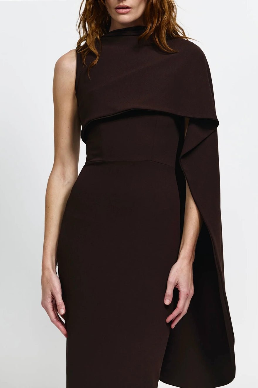 Effie Kats Romi Dress - Coffee photo 4