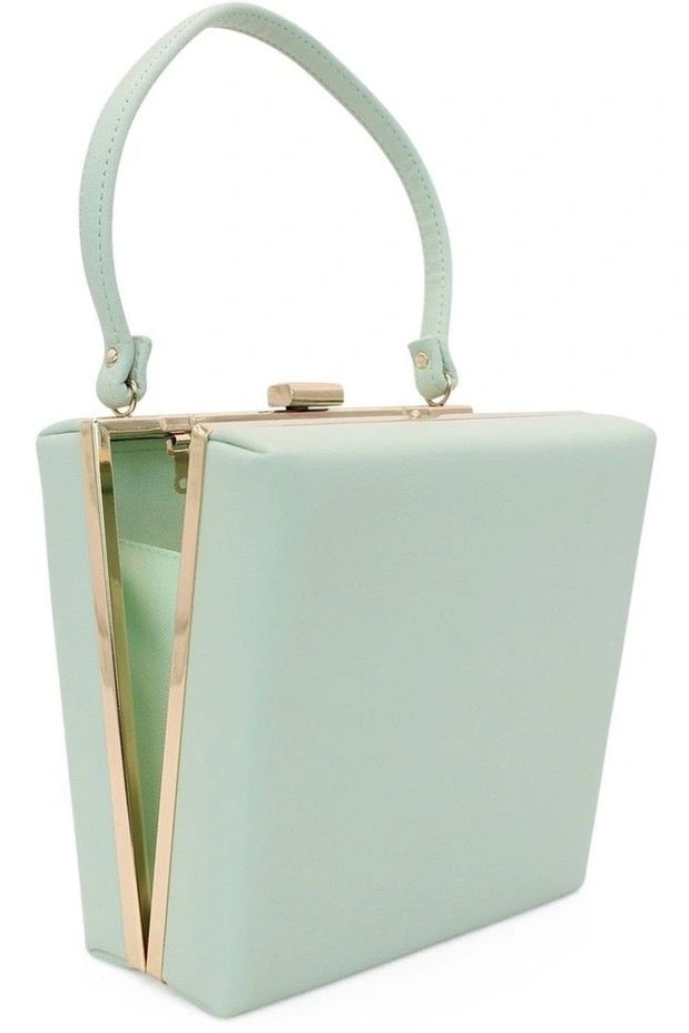 MORGAN & TAYLOR NIKITA TOP HANDLE BAG - MINT photo 2