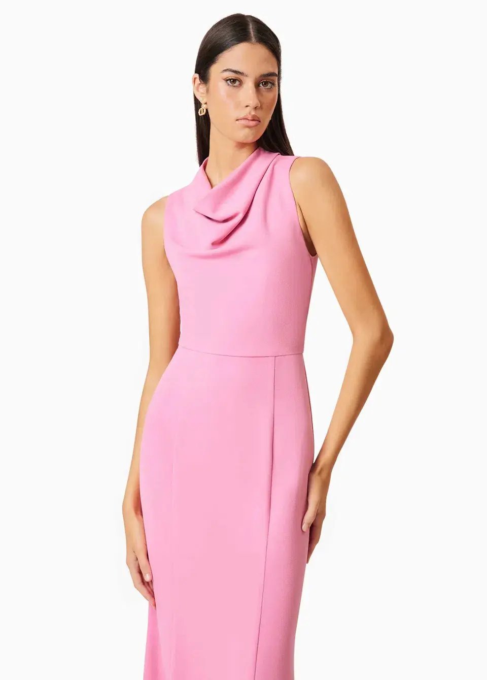 Elliat Jamie Midi Dress in Pink Size 6 photo 4