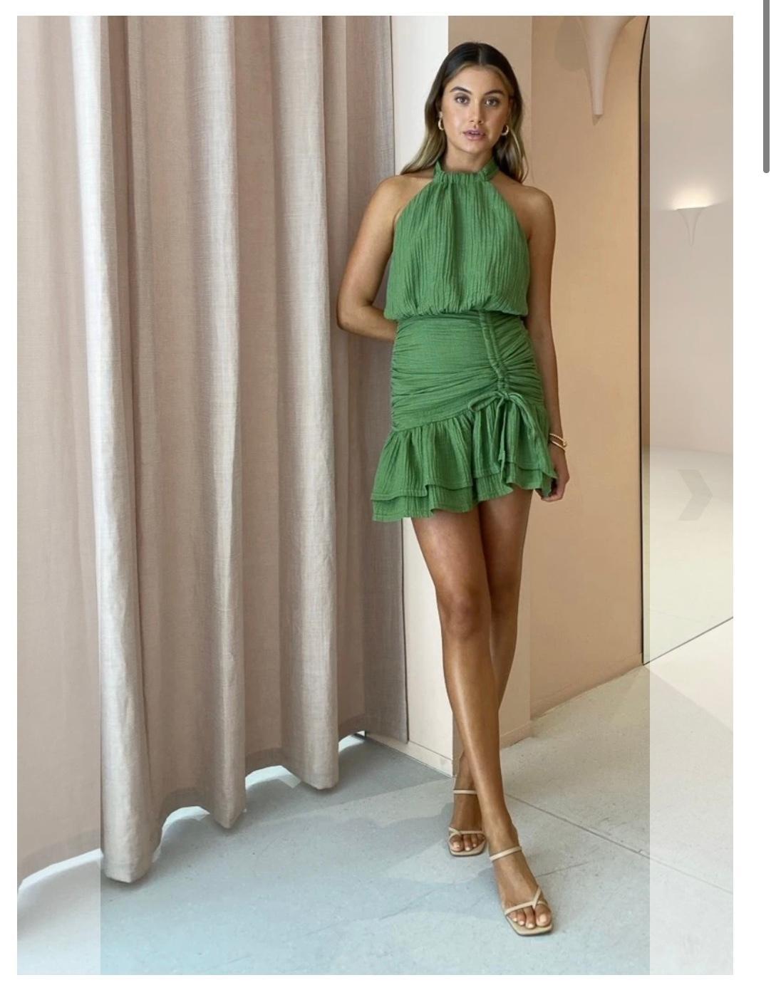 Issy Sail Away Dress in Fern 10 photo 2