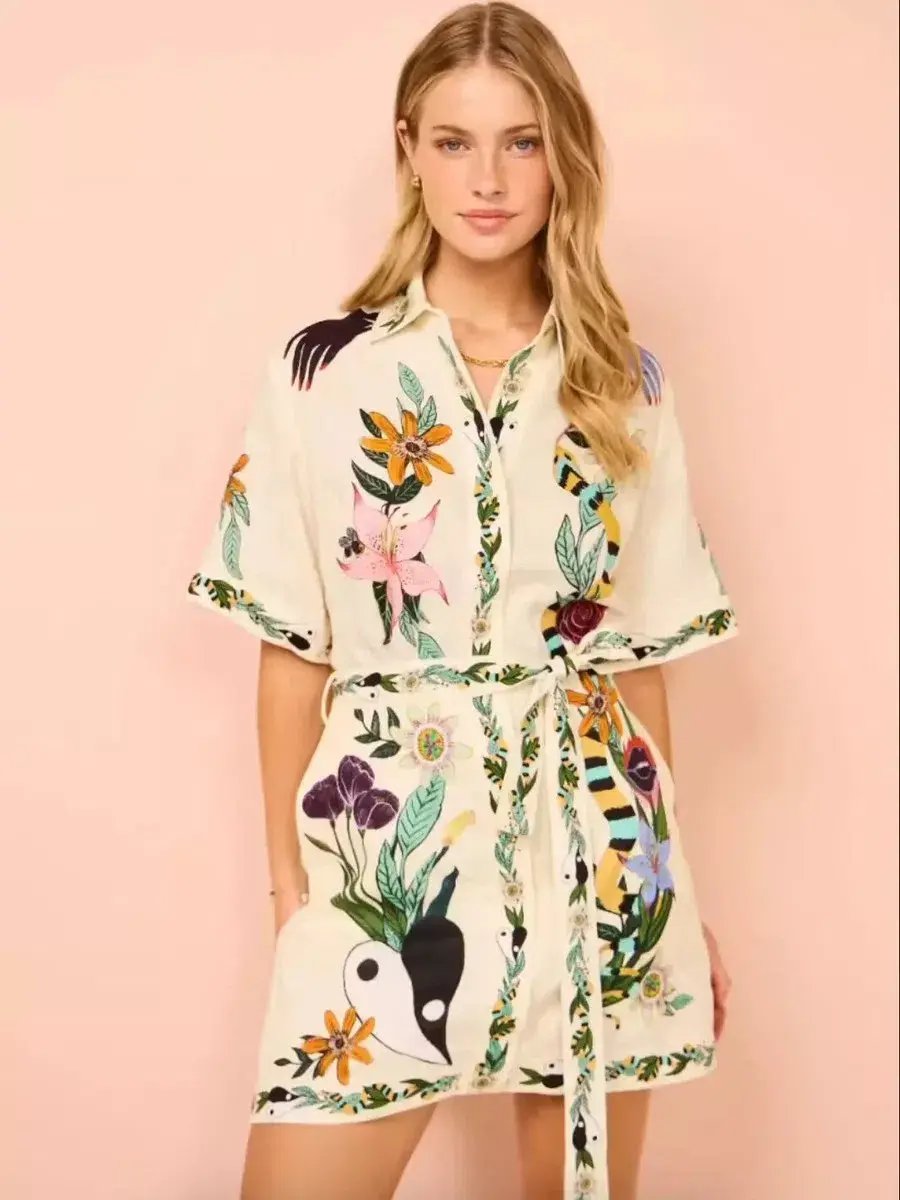 Alemais Meagan Mini Dress in White Size AU 10 photo 4