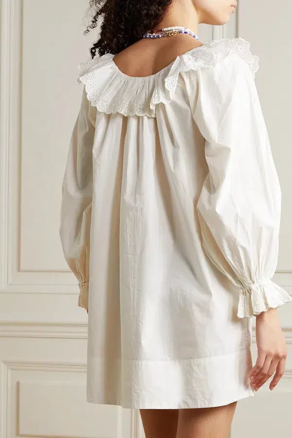 Doen Wynne Mini Dress in White Size S / AU 8 photo 2