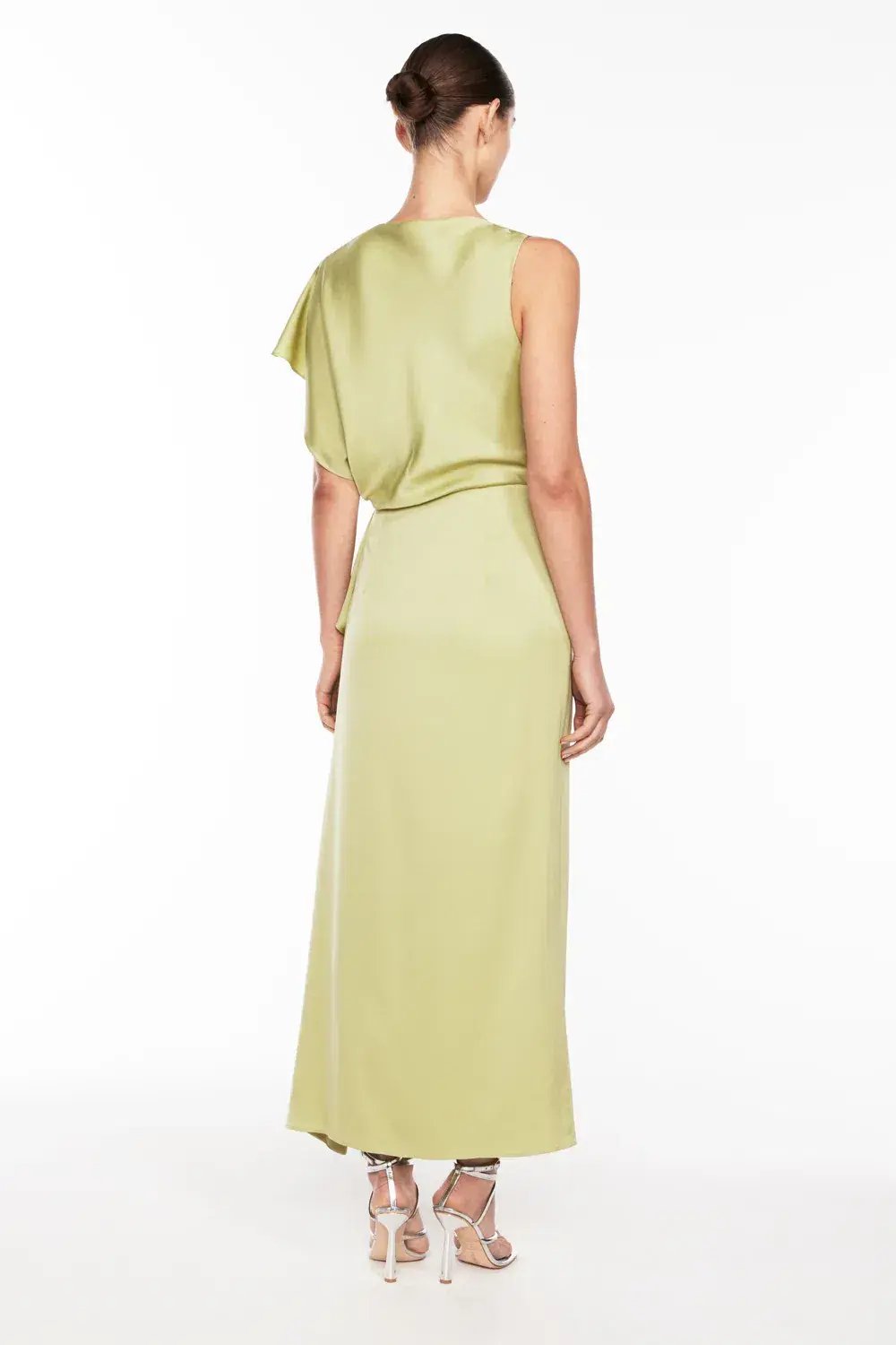 Manning Cartell Melodrama Asymmetric Dress Apple Green Size S / AU 8 photo 3