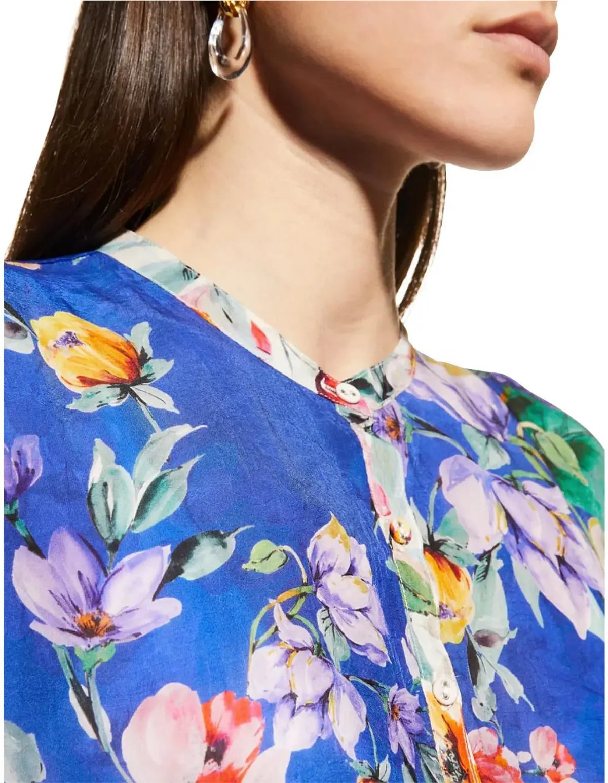 Johnny Was Sky Flower Alba Dress W / Slip Size XL/Au14 photo 4
