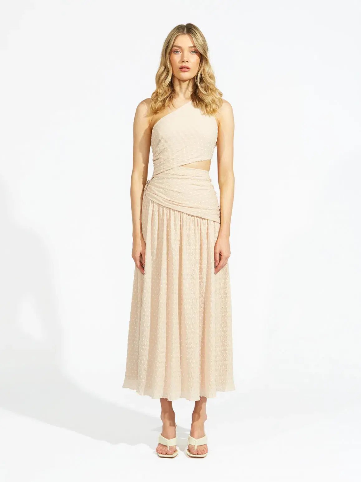 Alice McCall Lolita Midi Dress in Chai Latte Size 14 AU photo 4