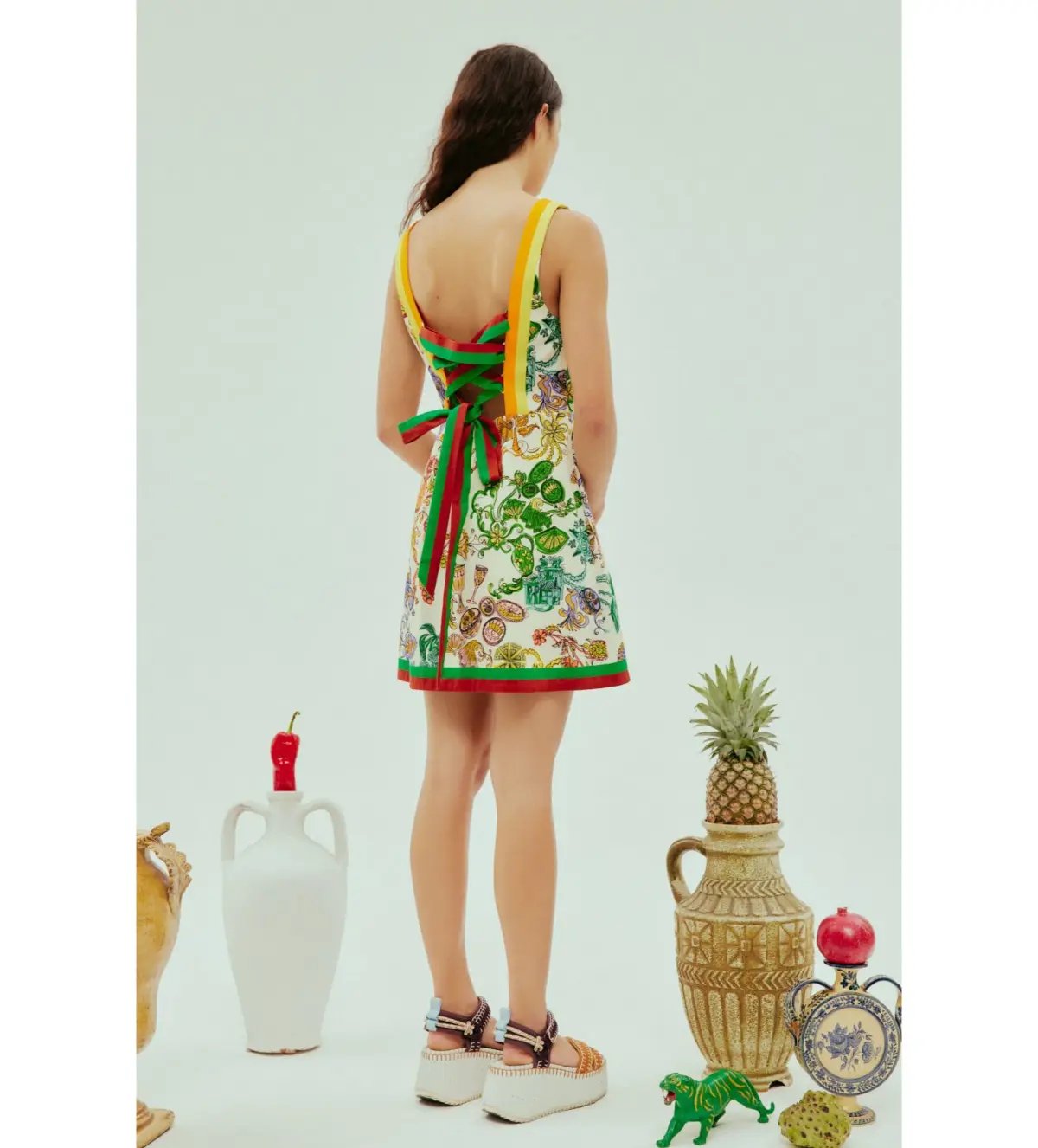 Alemais Fiesta Mini Dress Multi Size AU 8 photo 2