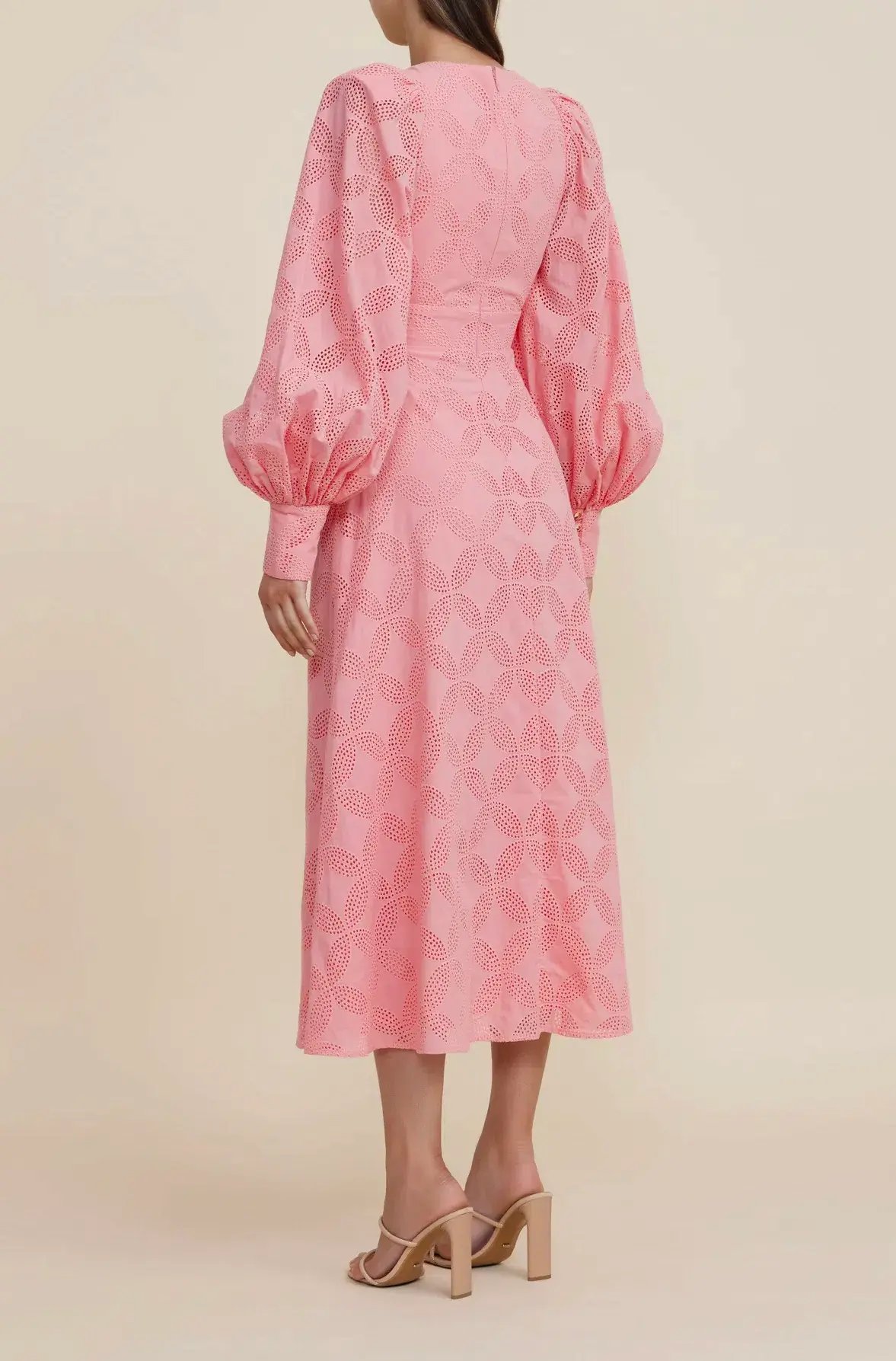 Acler Lowell Dress Tulip Pink Size 10 photo 4