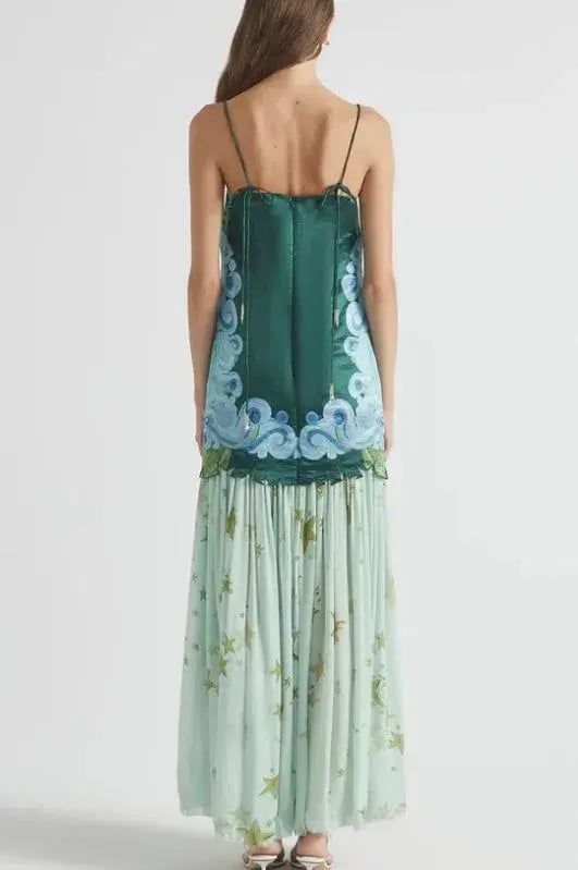 Antipodean Runaway Star Drop Waist Gown Size AU 8 photo 3