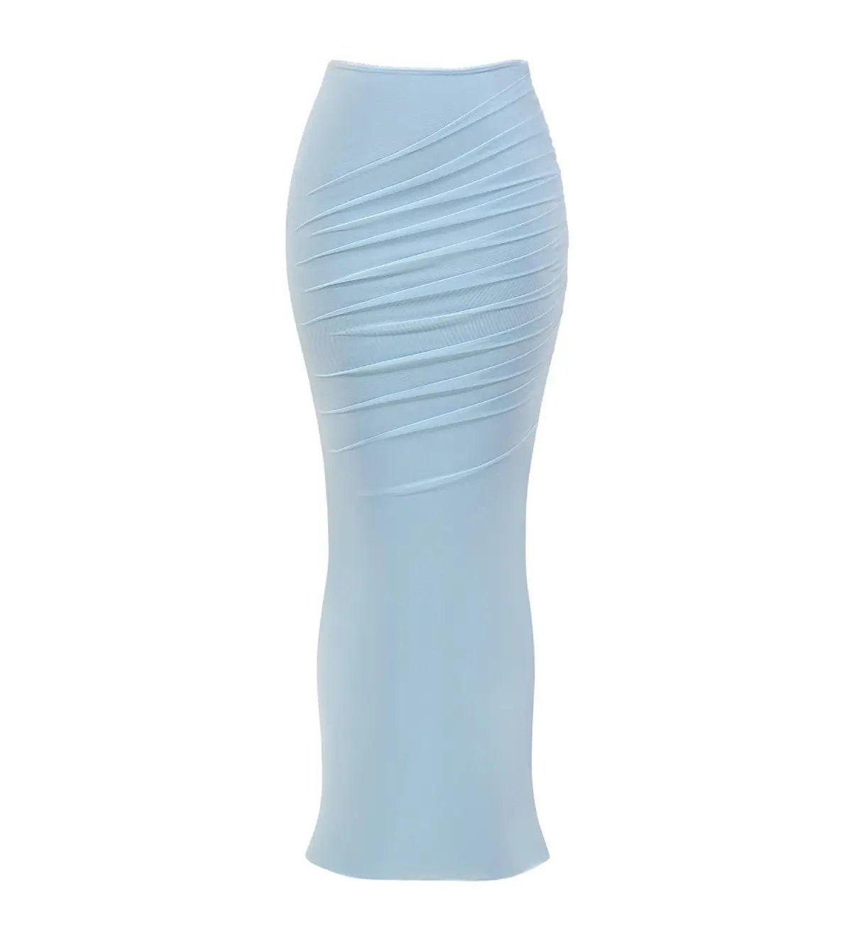 House Of CB Set Hallie Strapless Corset With Neck Scarf & Cassidy Fluted Hem Maxi Skirt Bluebell  Size L/AU 12 photo 7