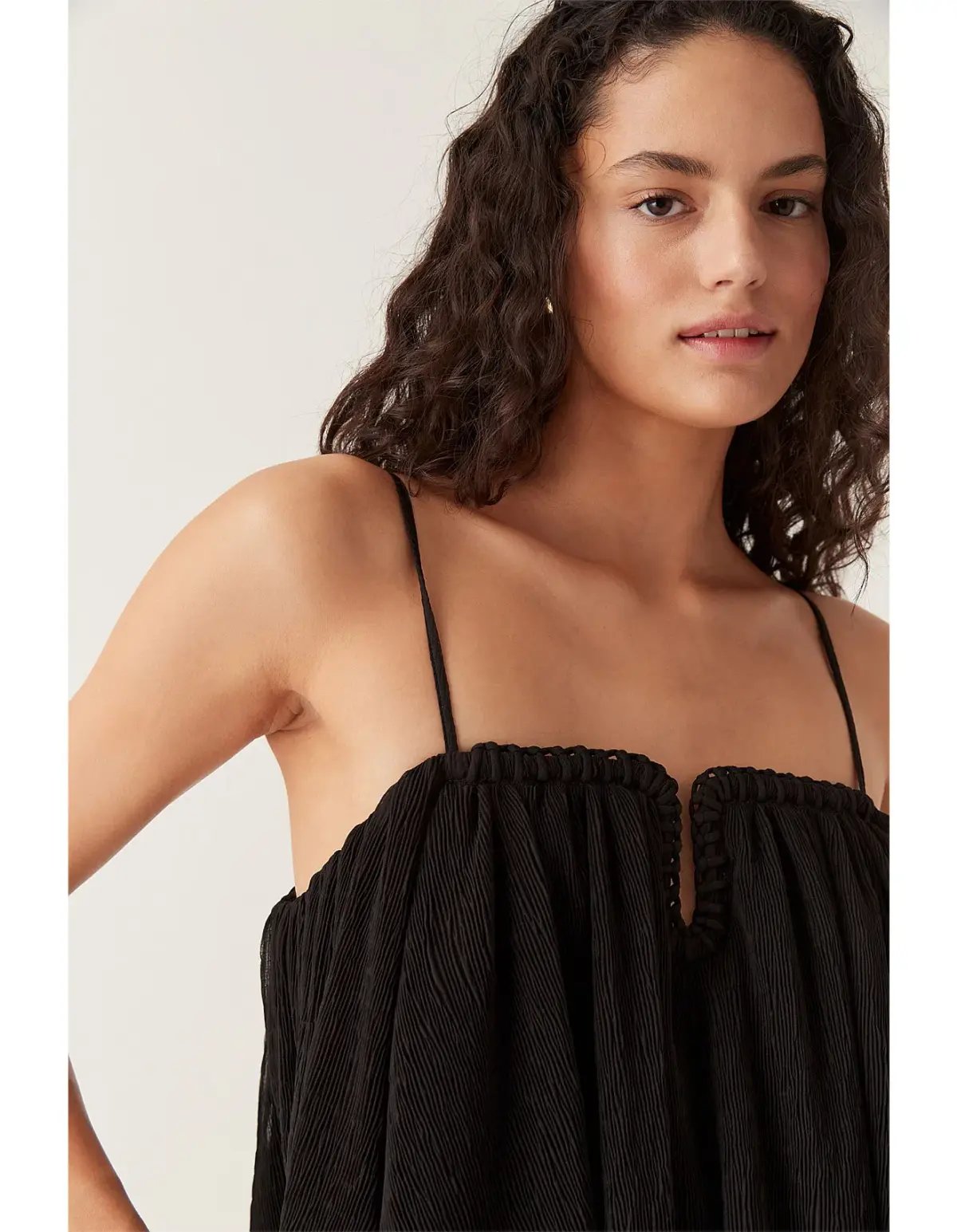 Aje Filigree Sweetheart Mini Dress Black Size 8 photo 2