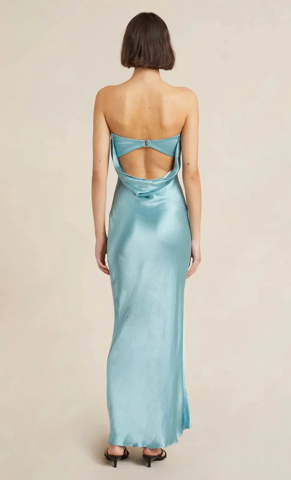 Bec & Bridge Moondance Maxi Dress Sea Spray Size 10 photo 3