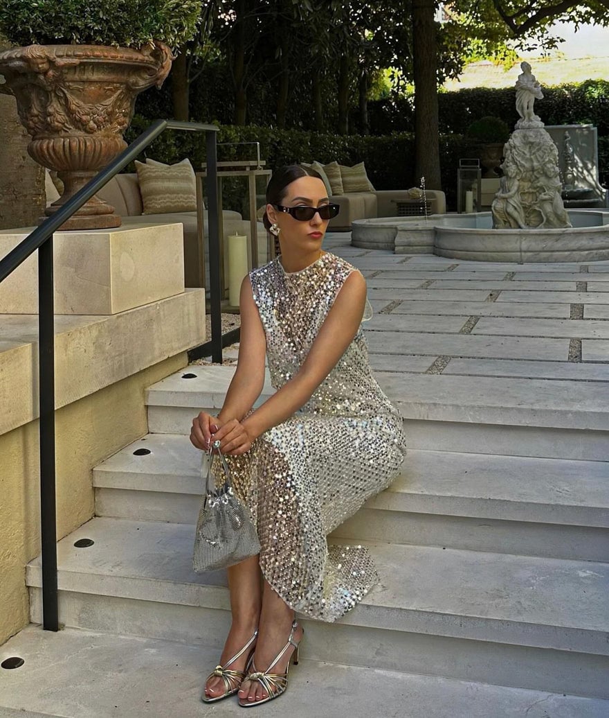 Shona Joy Asteri High Neck Sleeveless Maxi Dress photo 2