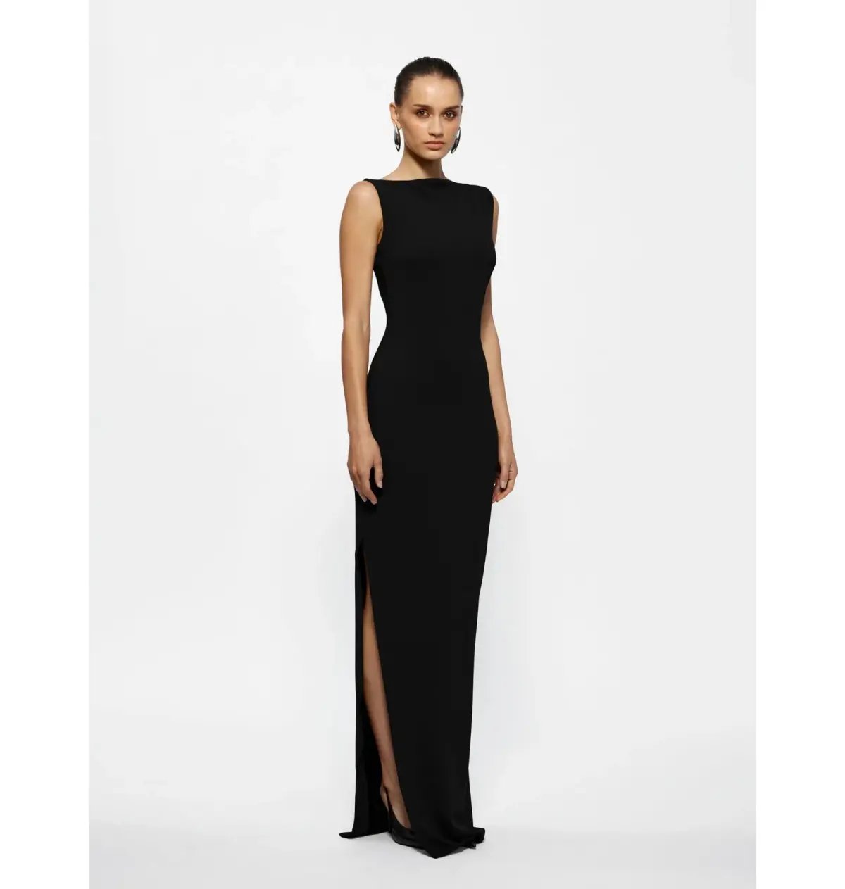 Effie Kats Aisha Maxi Gown Black Size S / AU 8 photo 2