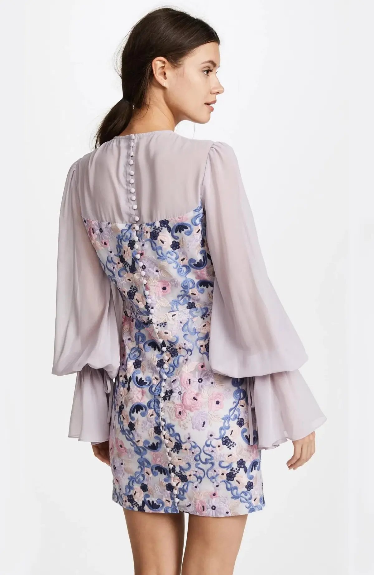 We Are Kindered Elisabetta Mini Dress Floral Size 8 photo 3