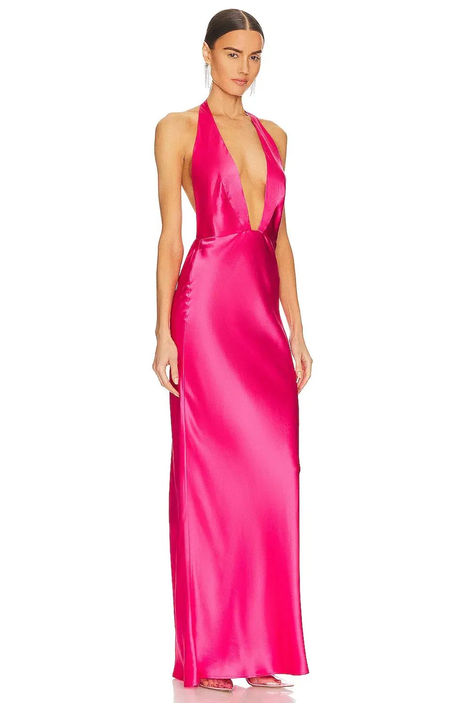 Natalie Rolt Angelica Gown Neon Pink Size 1 / AU 8 photo 2