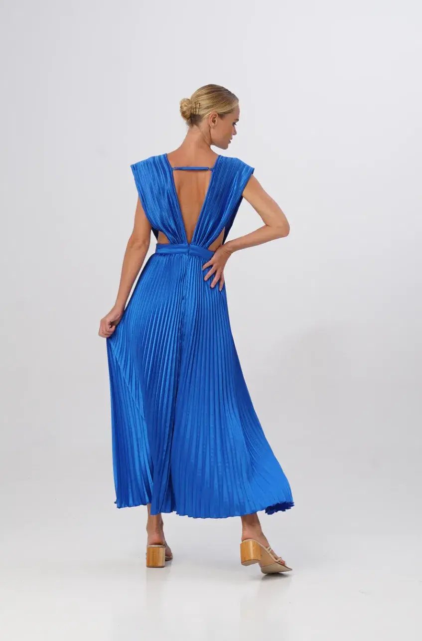 L'idee Gala Gown Blue Size 10 / M photo 6