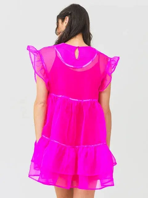 CeliaB Clementina Dress Pink Size M/Au 10 photo 2