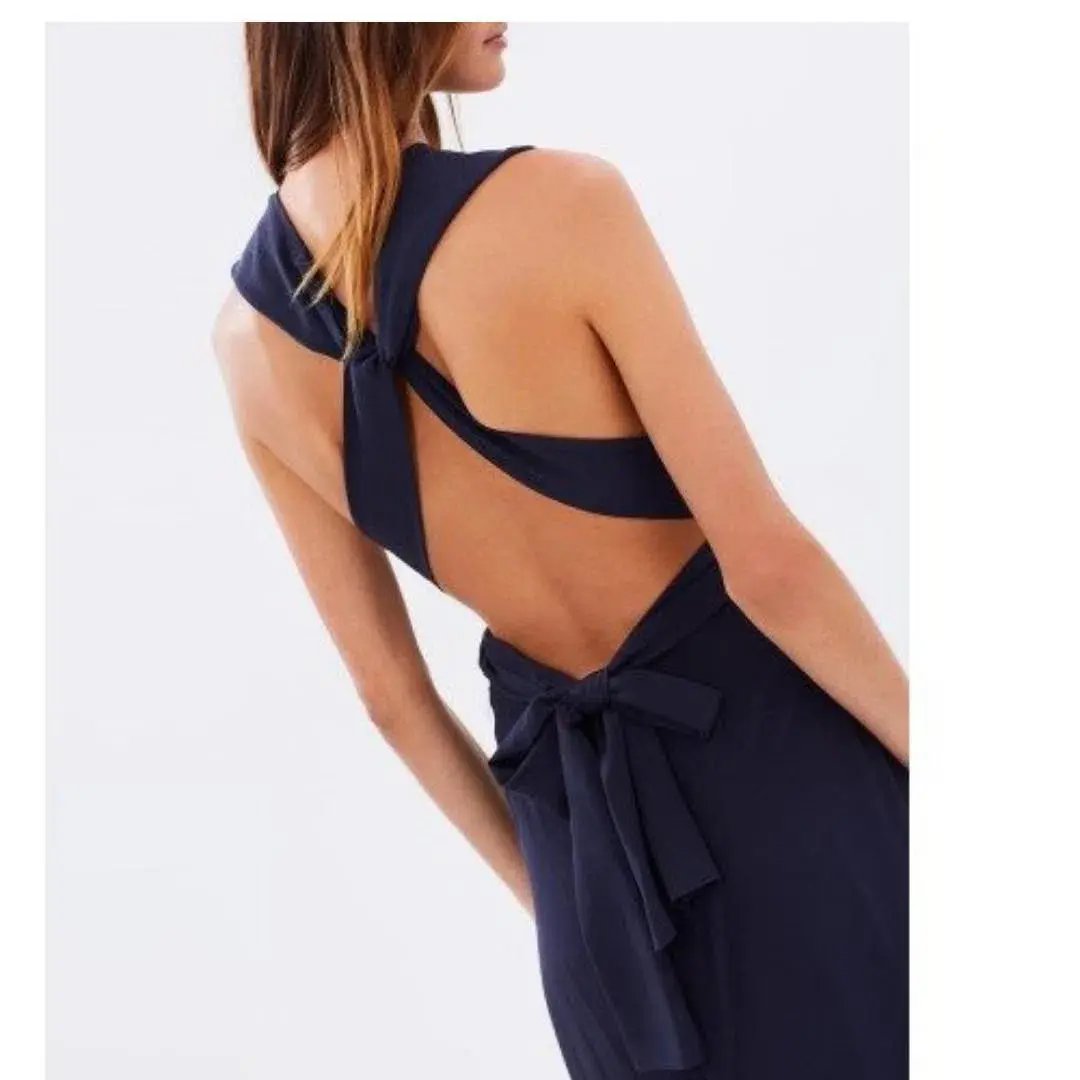 Bianca Spender Ascendant Blue Dress Size 14 photo 3