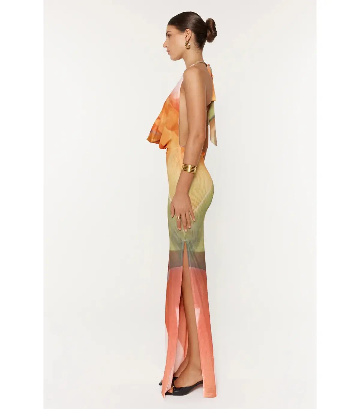 She is OLLÁ Pamela Maxi Dress Print Size S / AU 8 photo 3
