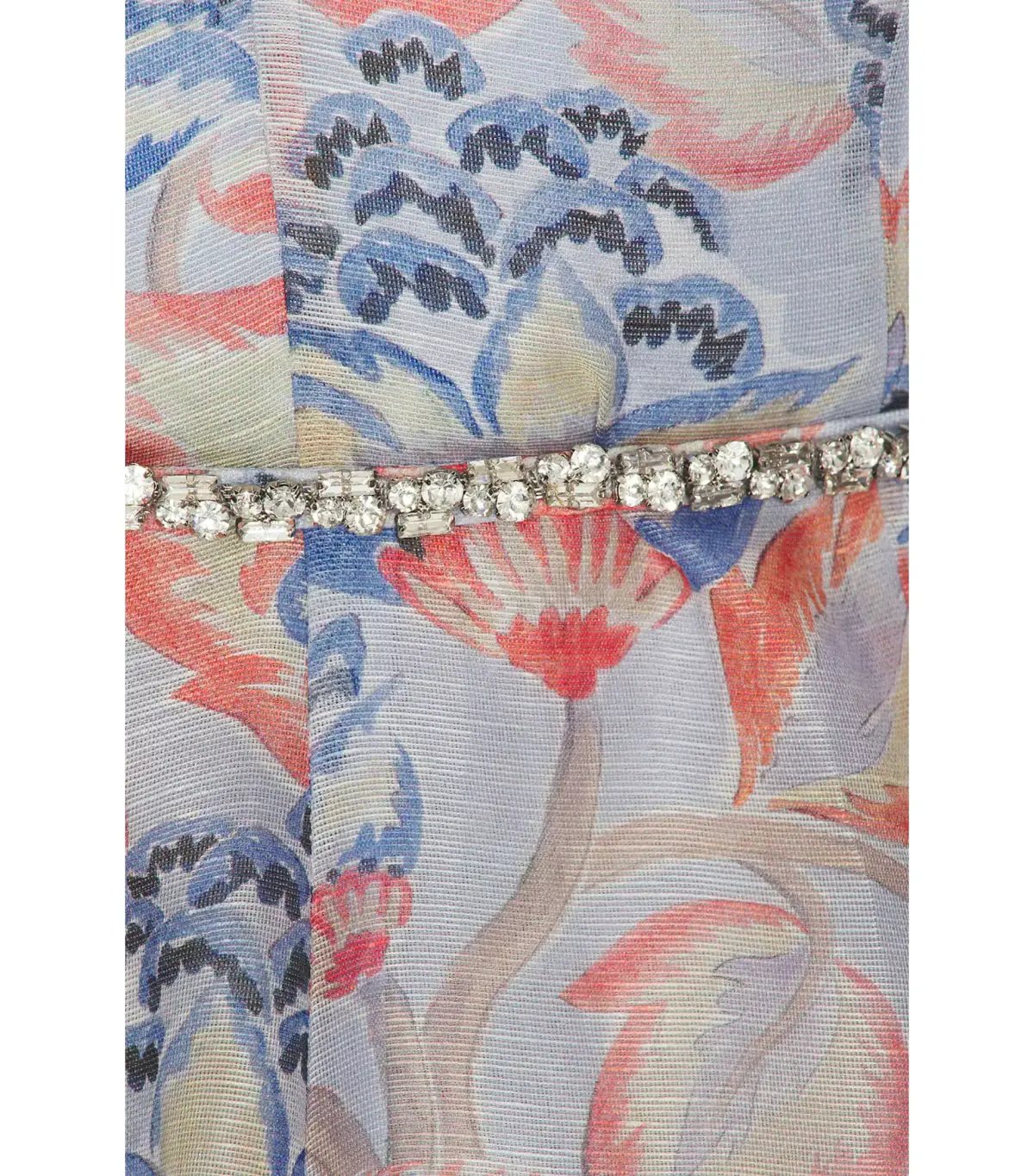 Zimmermann Eden Long Sleeve Midi Dress in Sapphire Eden Size 3 / AU 14 photo 4