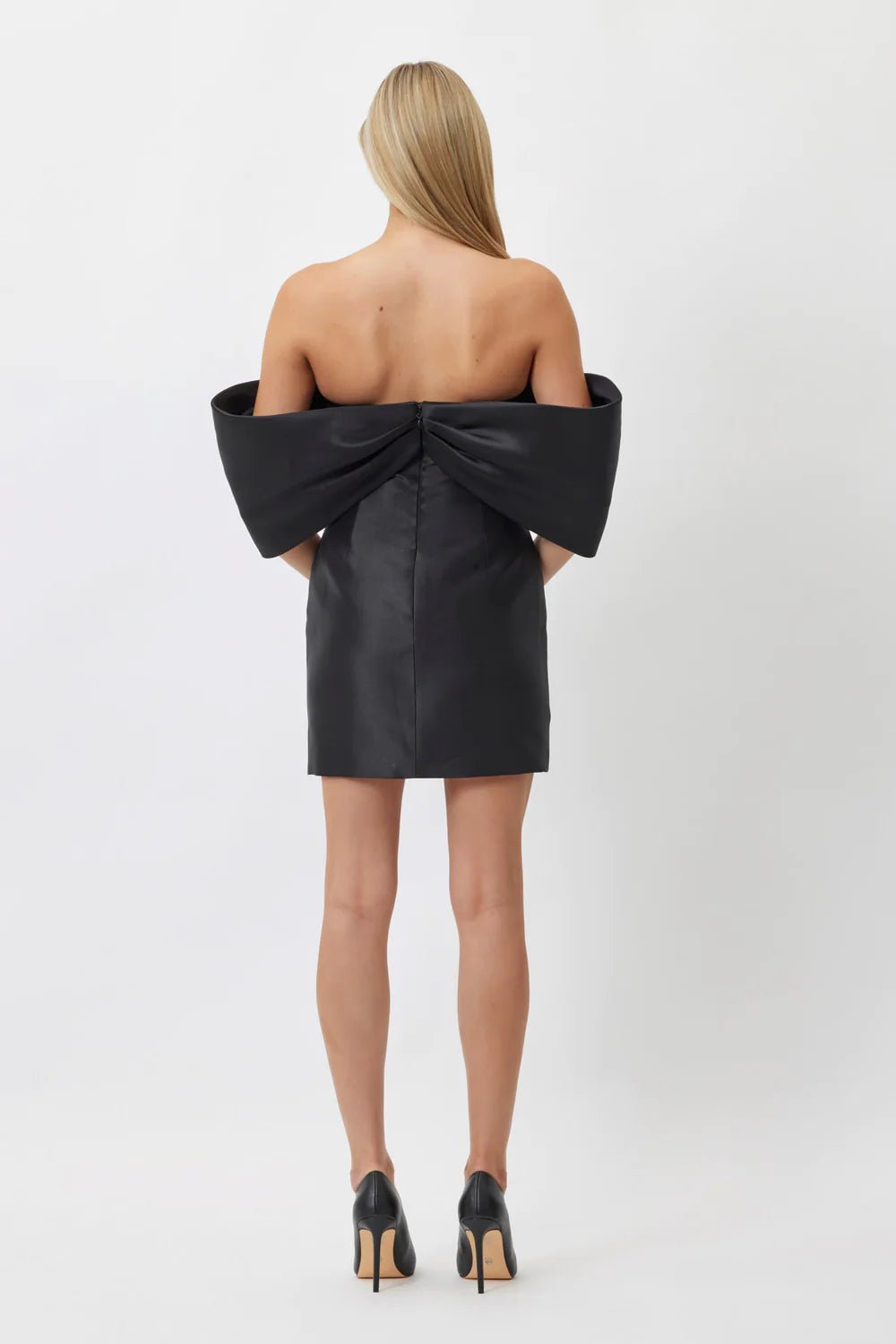 BIANCA & BRIDGETT EDEN MINI DRESS - BLACK photo 3