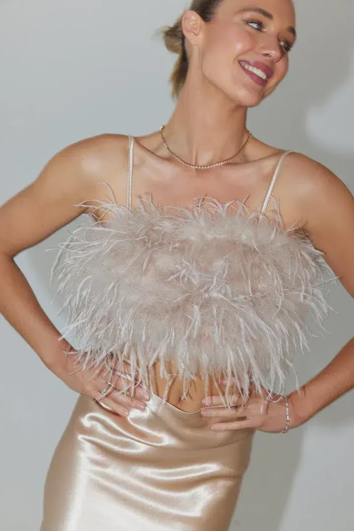Bubish Iris Top & Harlow Skirt Champagne Size S / AU  8 photo 2