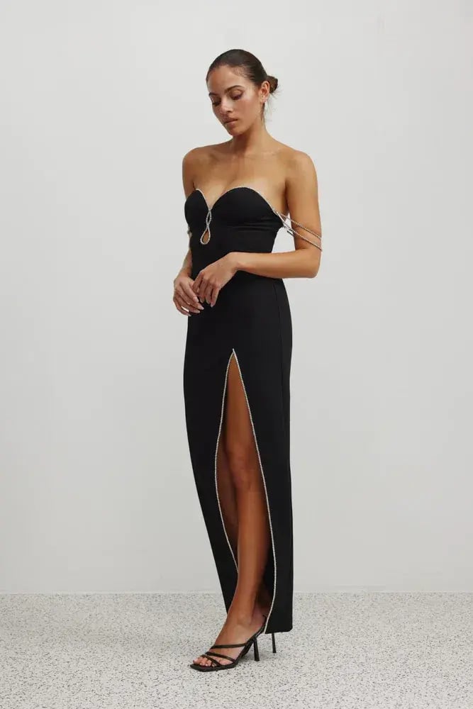 Lexi Phoenix Dress Black Size 10 photo 4