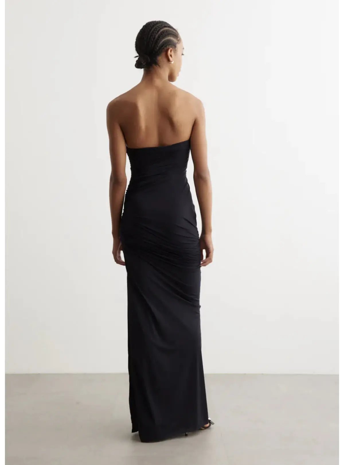 Christopher Esber Encompassed Loop Bodice Dress Black Size AU 6 photo 4