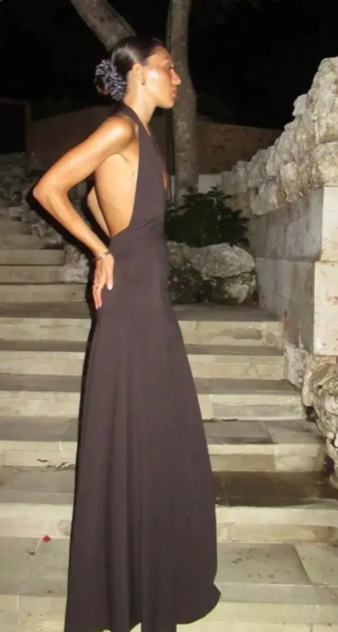 Bec & Bridge Blanche Halter Maxi Dress - size 8 photo 5