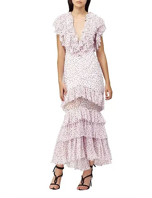 Acler Wendell Dress Polka Dot Lilac Size AU 12 photo 2