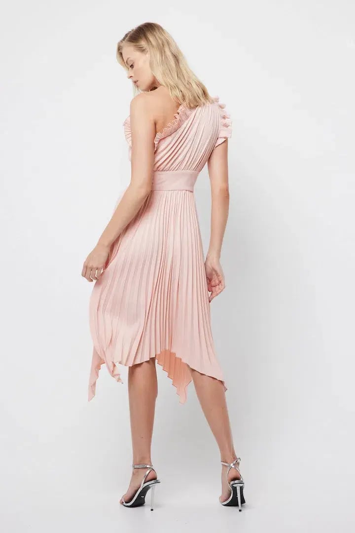 Mossman The Lady Like Midi Dress Pink Size 10 photo 2