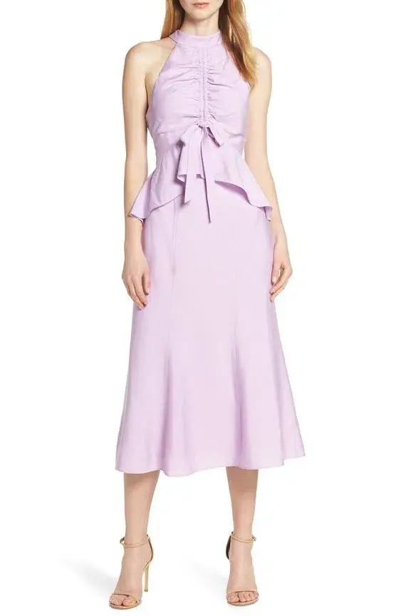 Keepsake Luminous Midi Dress Lavender Size 10 photo 2