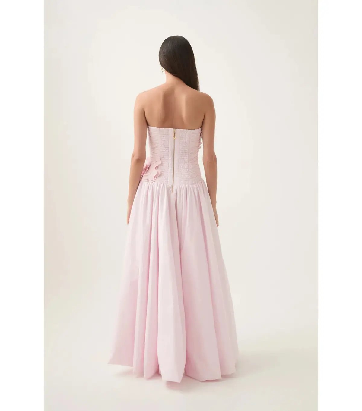 Aje Splendour Flower Gown Pastel Pink Size AU 4 photo 3