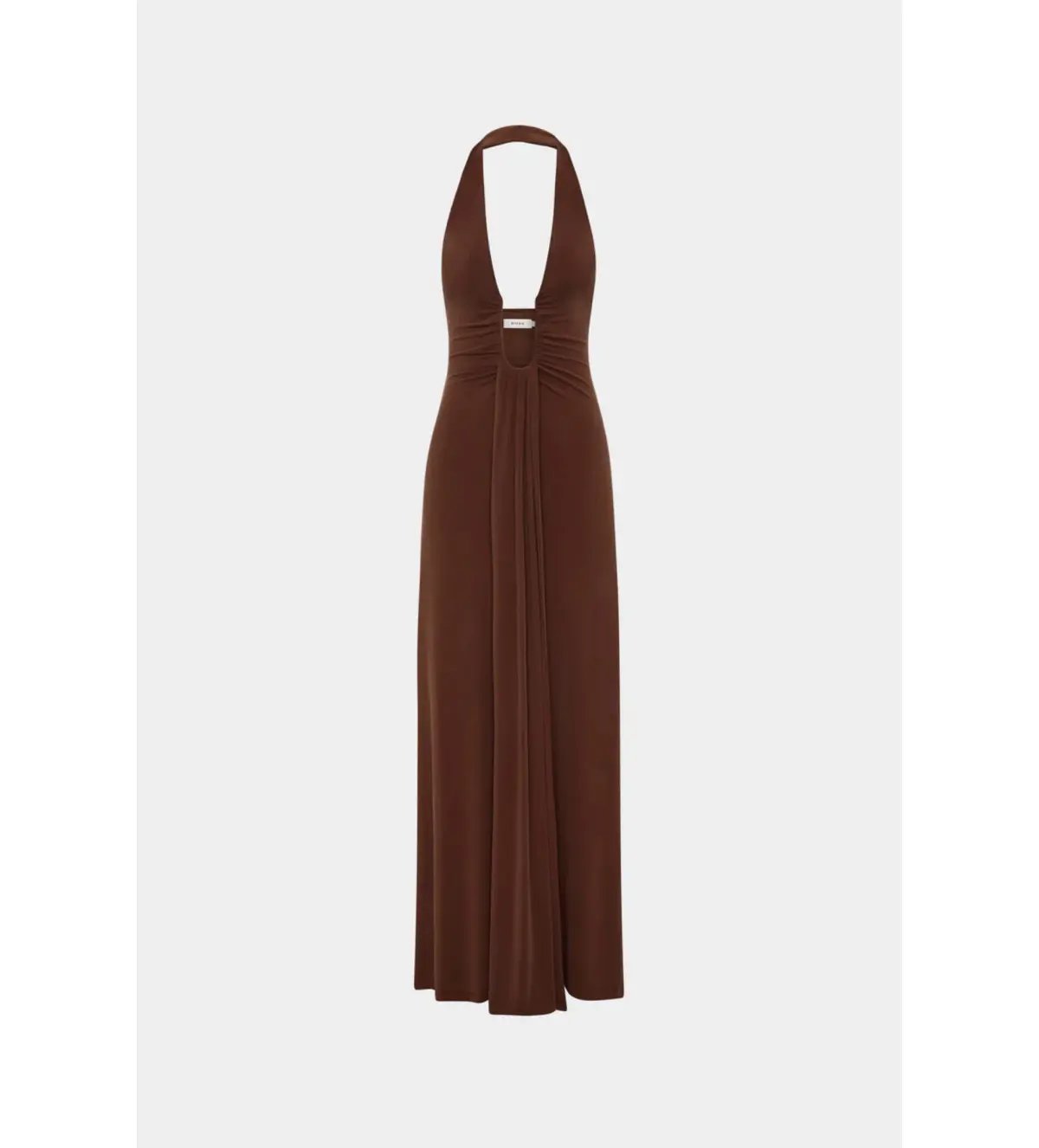 Misha The Jennifer Cupro Dress in Brown Size 8 photo 4