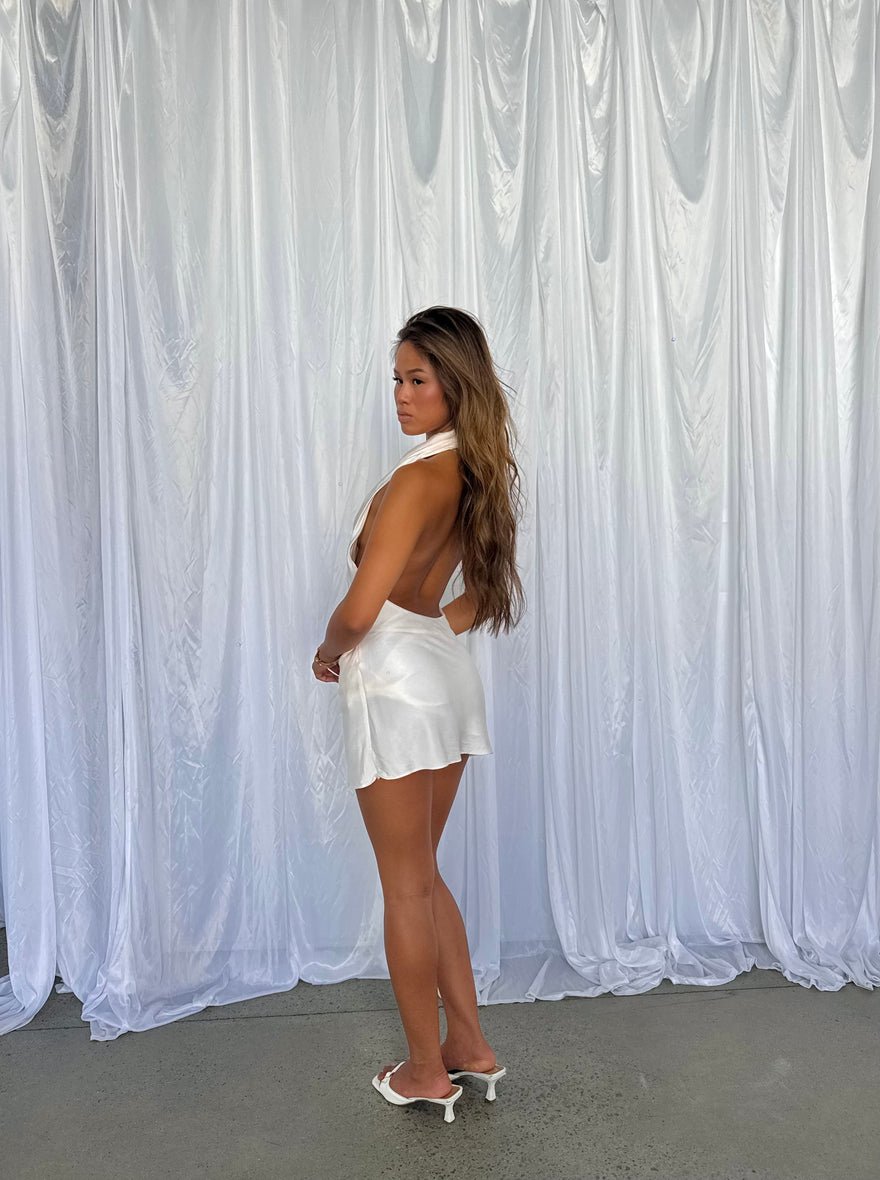 Arcina Ori Rosa Dress in Ivory photo 2