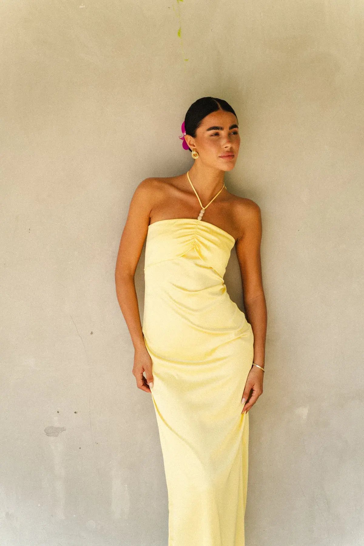 HNTR the label Rae Dress Lemon Size 8 photo 2