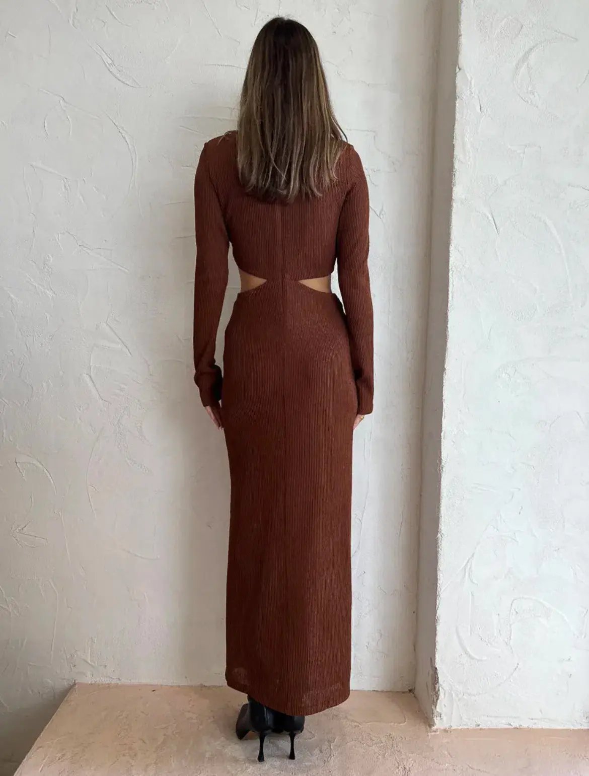 Camilla and Marc Haywood Twisted Dress in Cocoa Brown Size XS / AU 6 photo 3