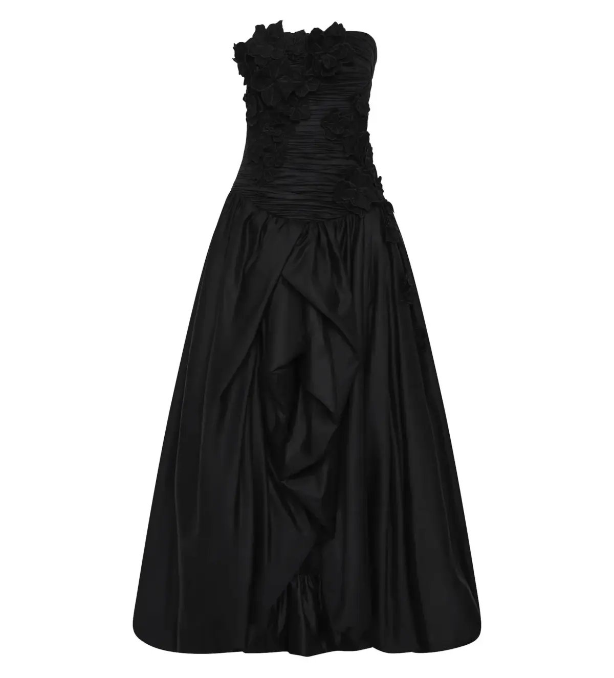 Aje Black Splendour Flower Gown in Black Size AU 4 photo 3