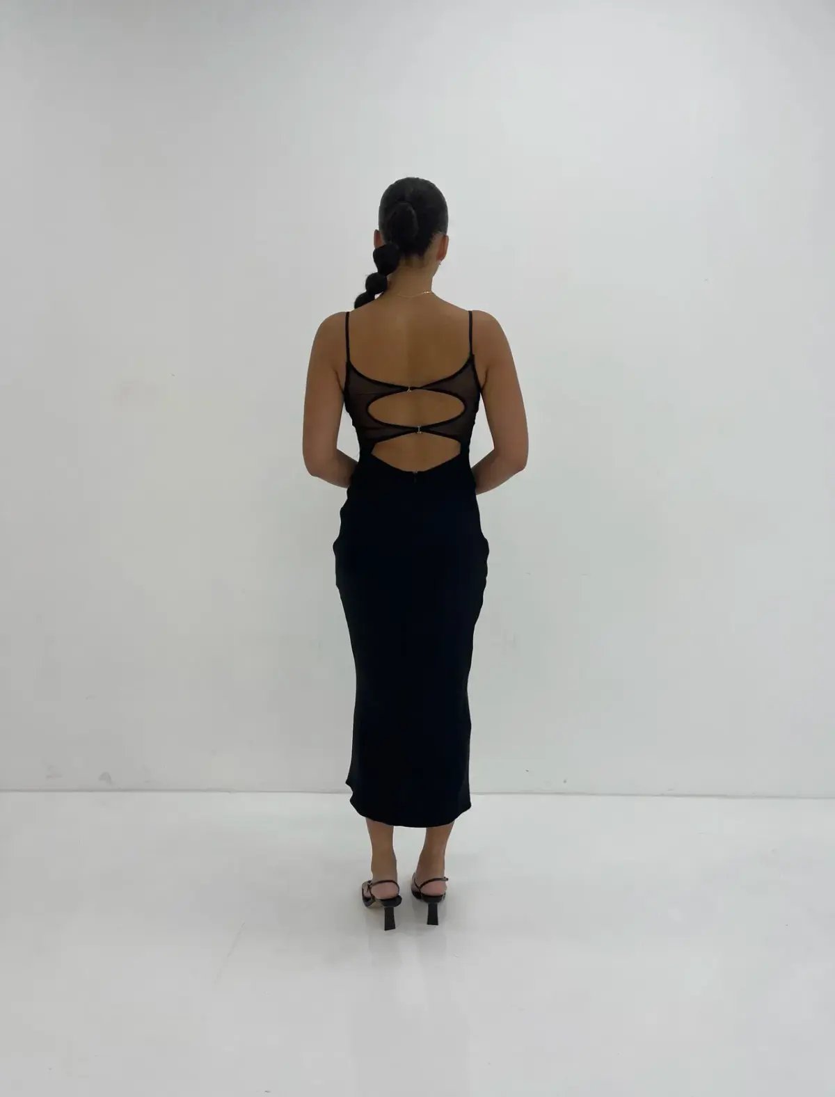 Bec & Bridge  Malyka Maxi Dress Black Size 8 photo 4