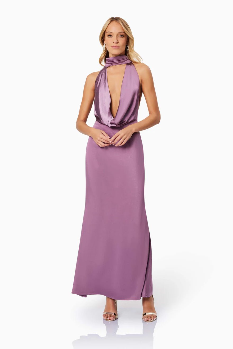 Elliatt Faith Maxi Dress - Mauve photo 4