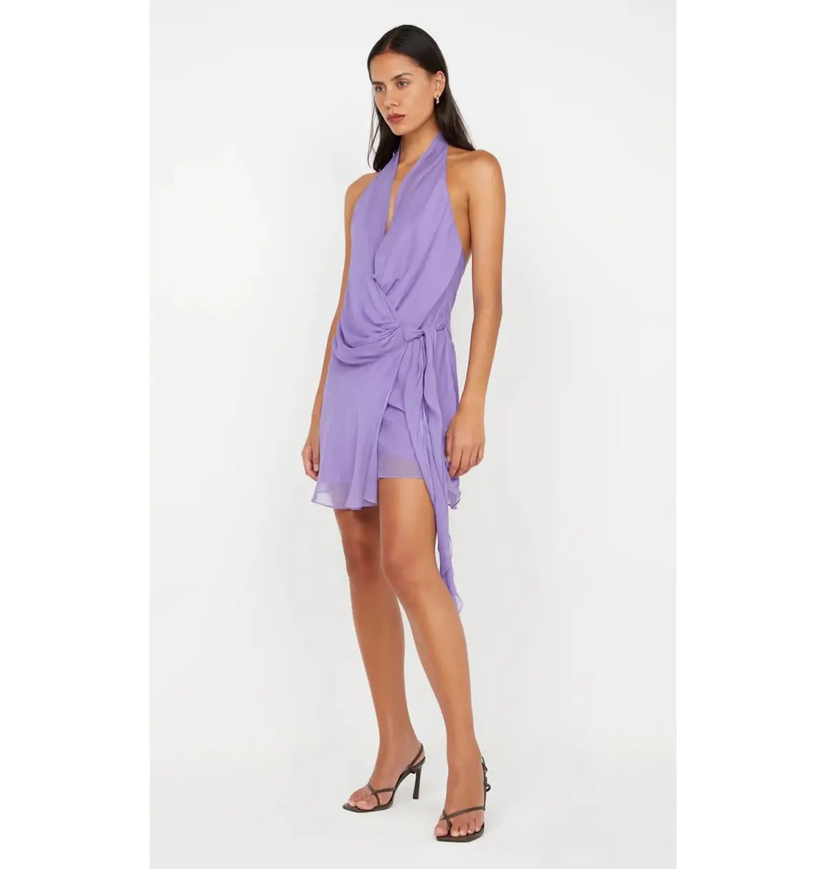 BEC + BRIDGE Maeva Mini Dress Grape Size 8 photo 2