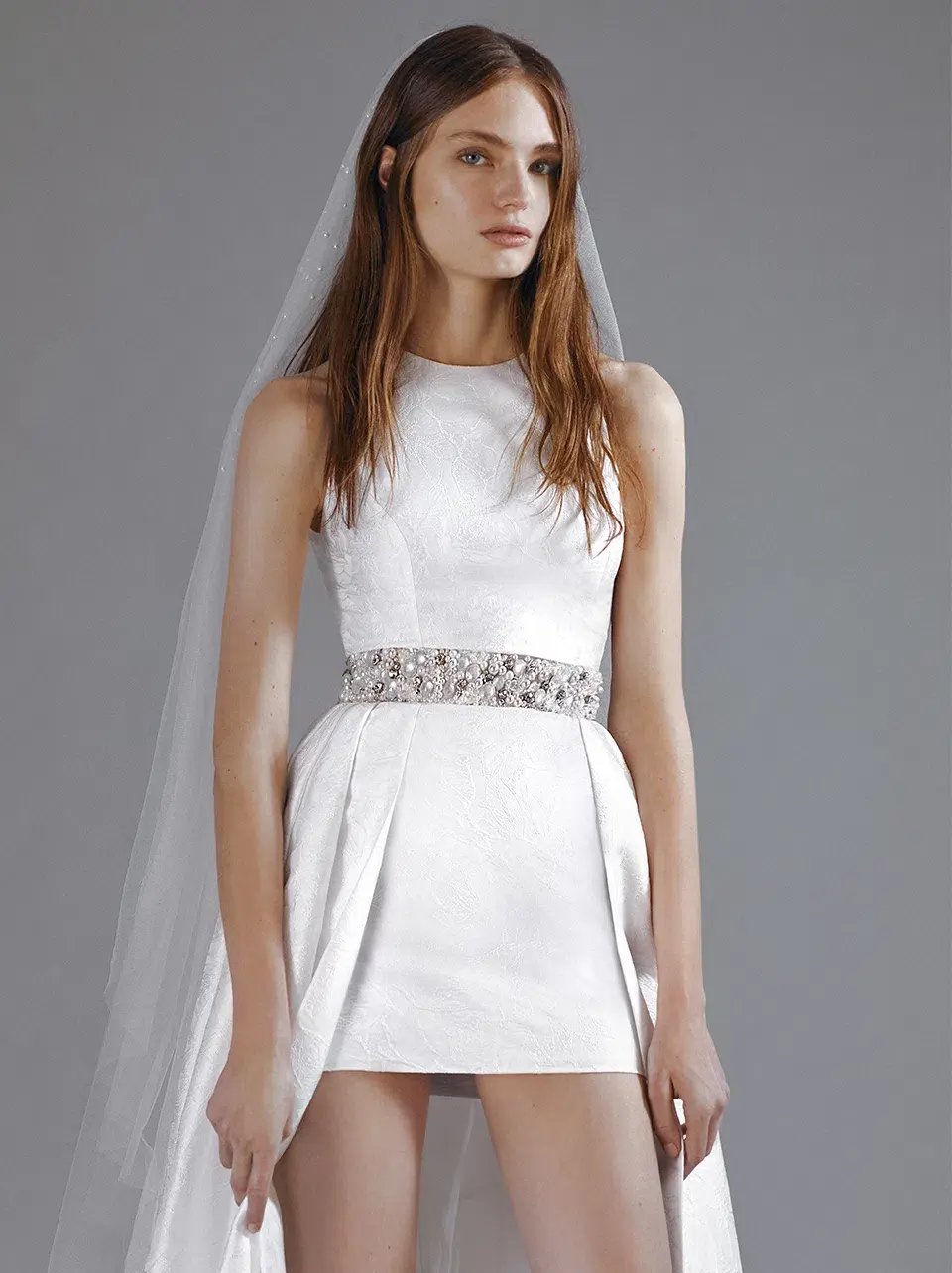 Galia Lahav Ellie Designer Wedding Dress White Size 10 photo 2