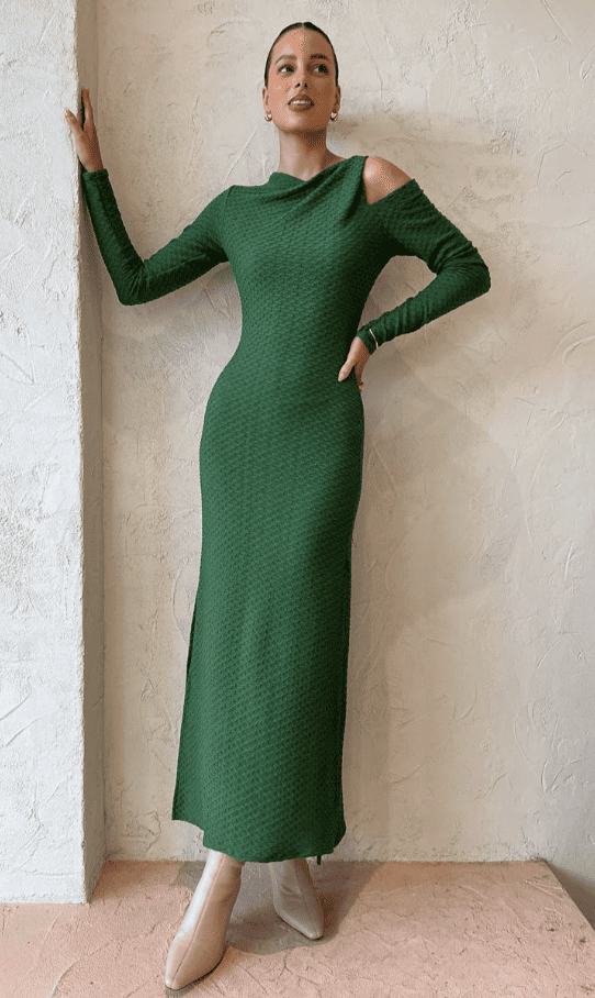 One Fell Swoop Faith Maxi Dress in Forrest photo 8