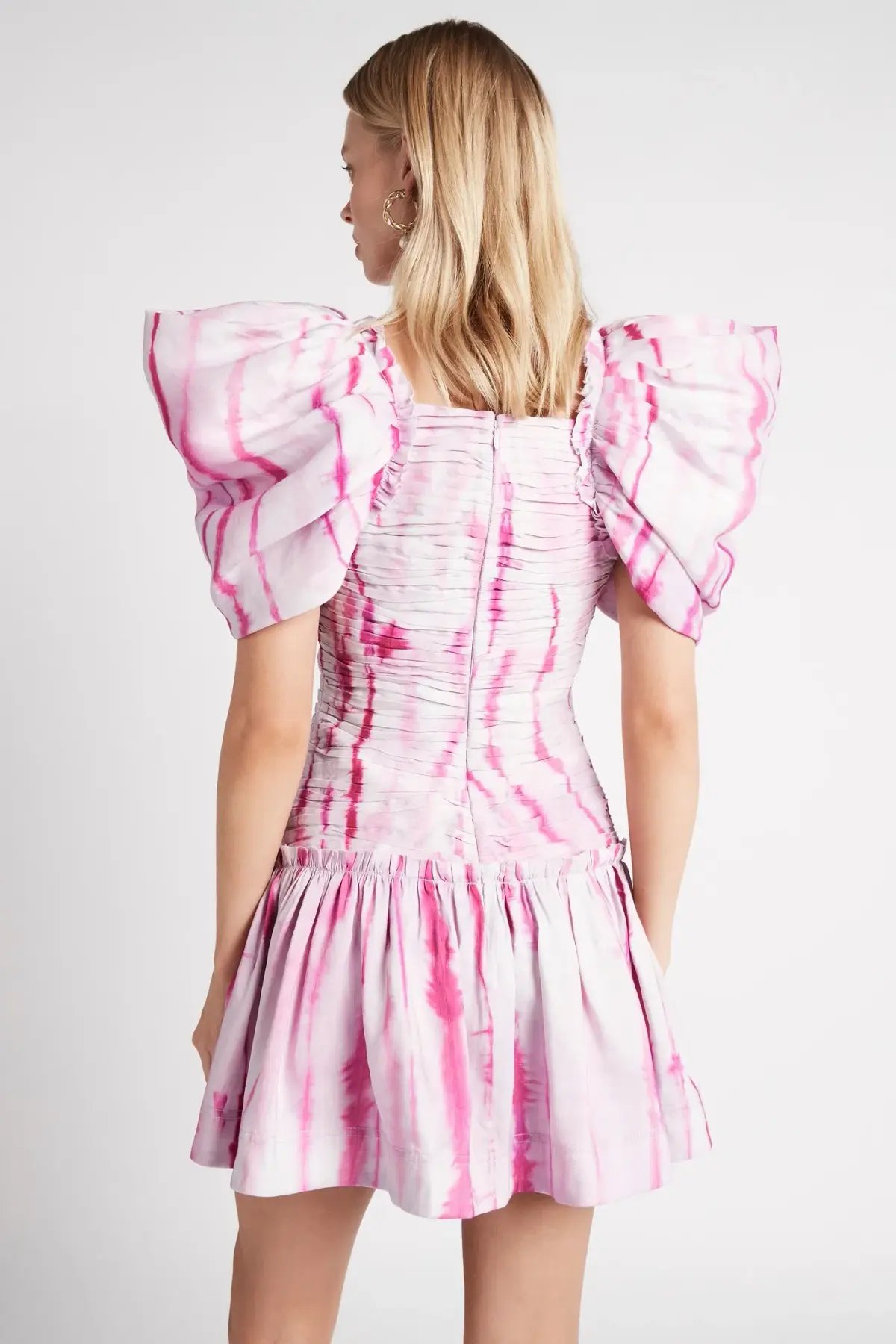 Aje Introspect Butterfly Mini Dress Print Size 10 photo 3