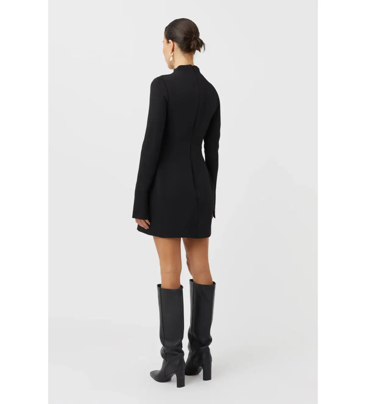 Camilla And Marc  Gordon Mini Dress Black Size 10 photo 2