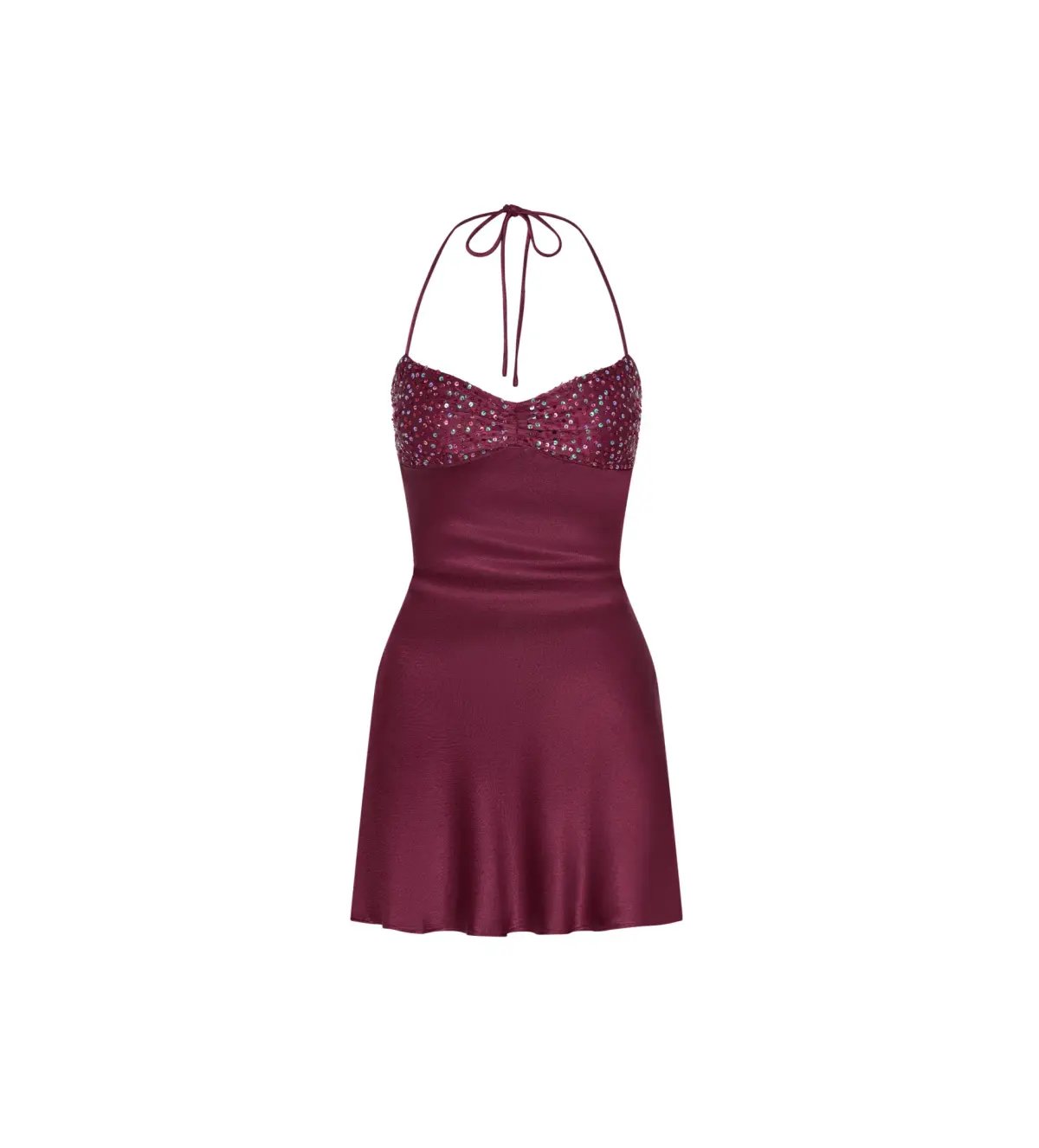 I Am Delilah Berry Jade Mini Dress In Red Size M/ AU 10 photo 6