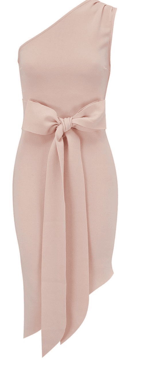 Bec & Bridge Mystify Asymmetric Dress Pink Size AU 10 photo 5